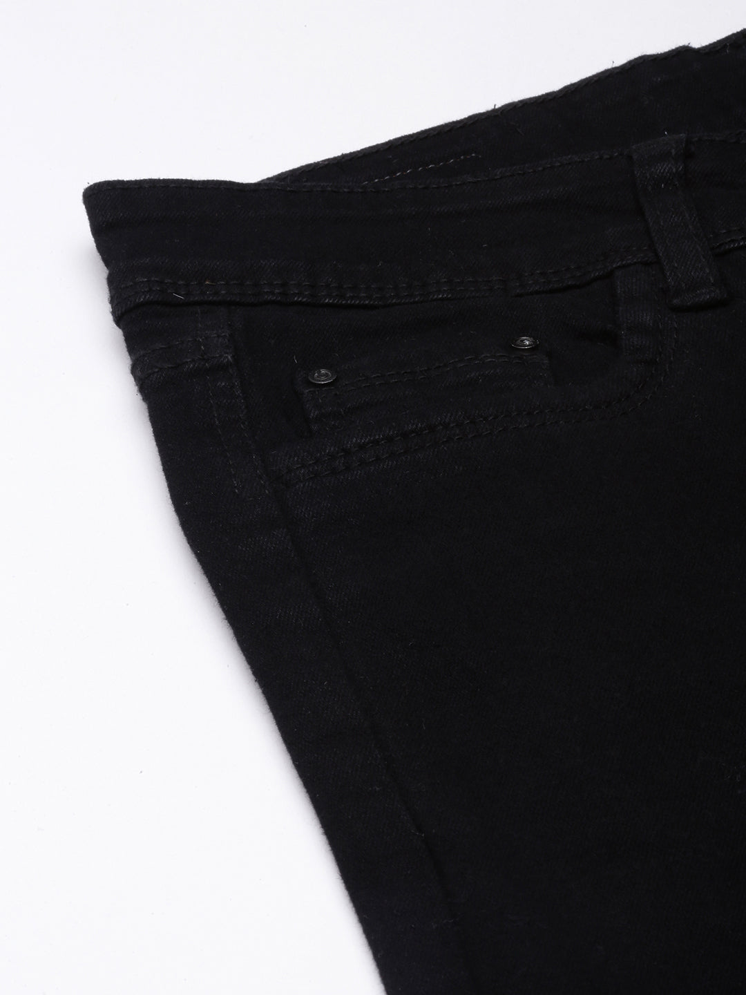 Black Straight Fit Jeans