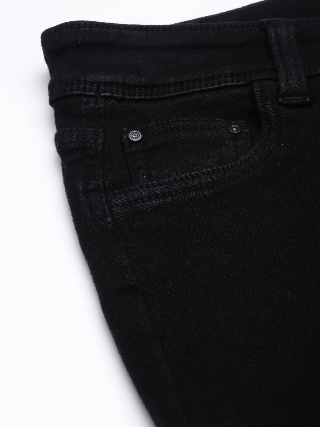 Black Slim Fit Stretchable Denim Jeans