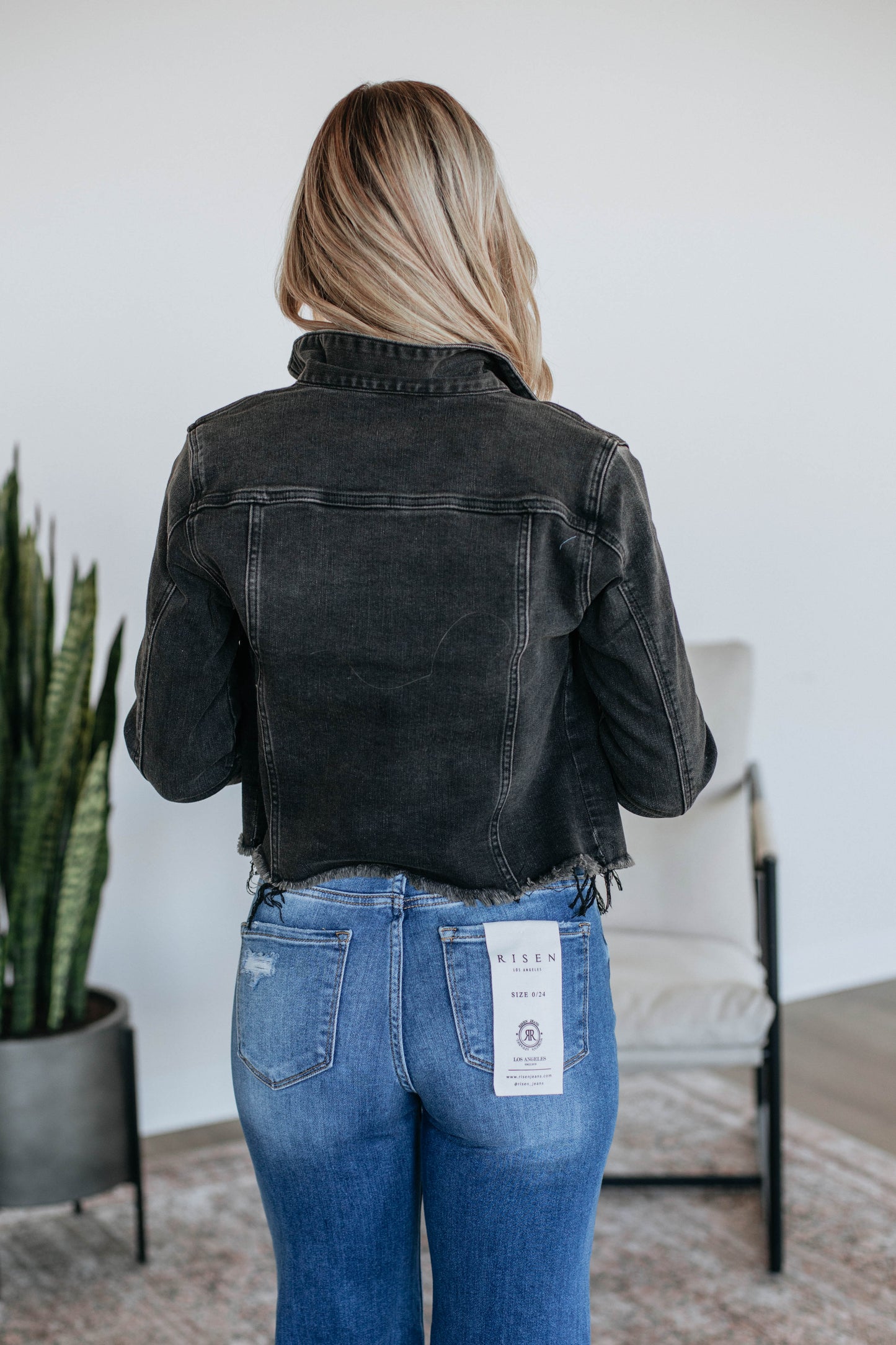 Jordie Risen Denim Jacket - Vintage Black