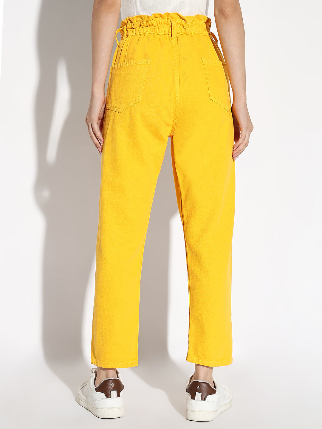 Yellow Mom Fit Jeans