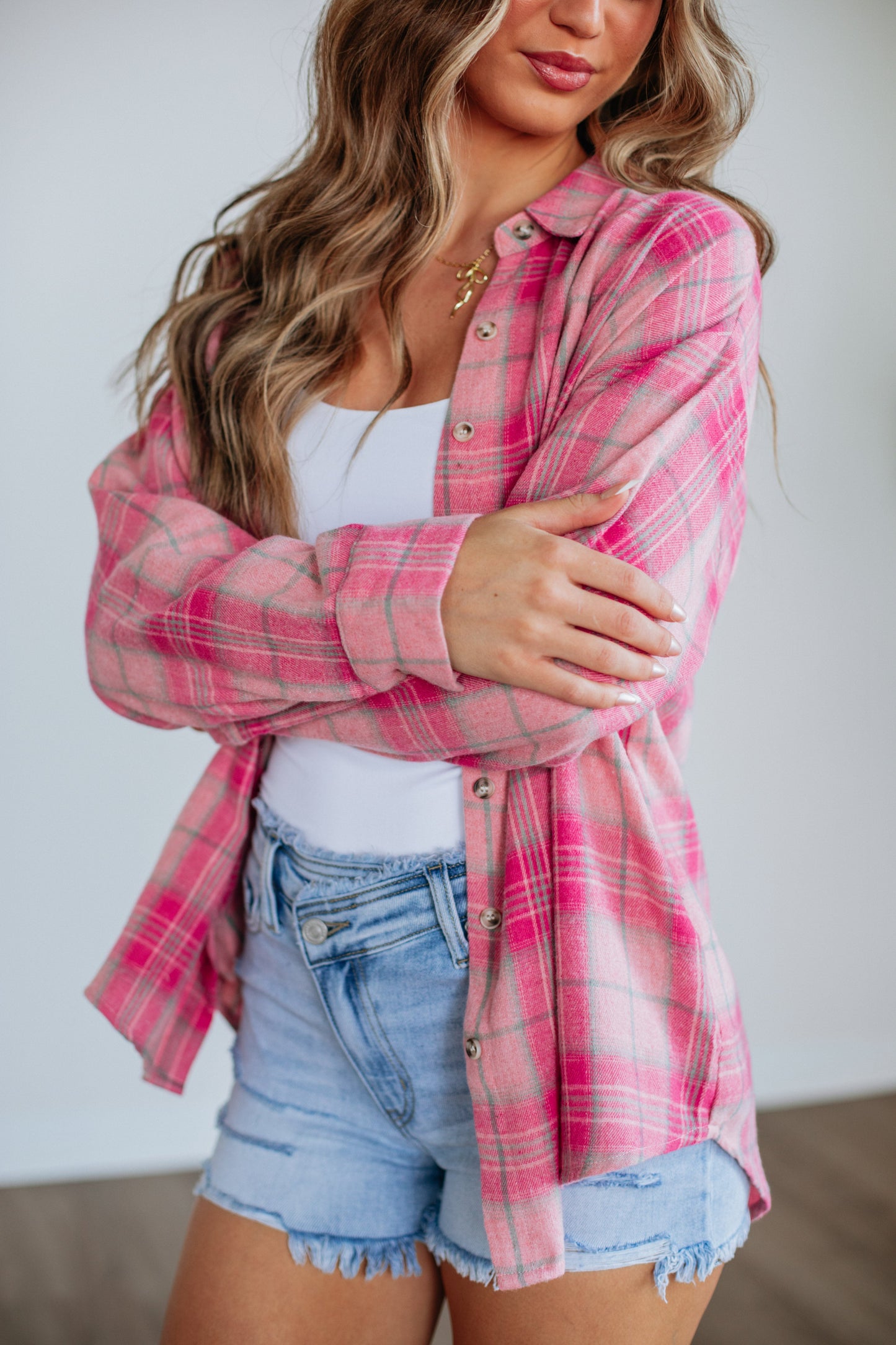 Gabriella Flannel Top