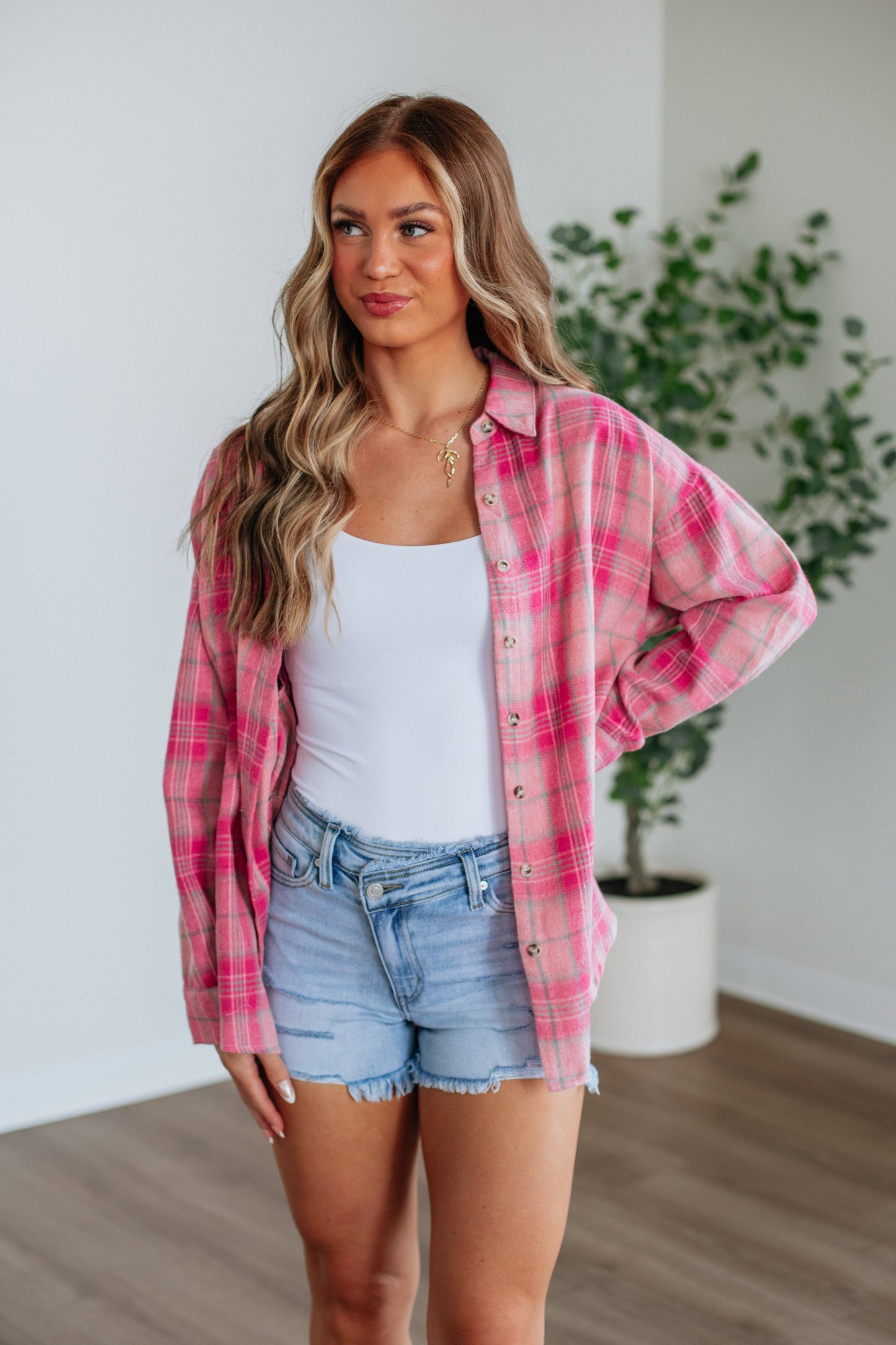 Gabriella Flannel Top