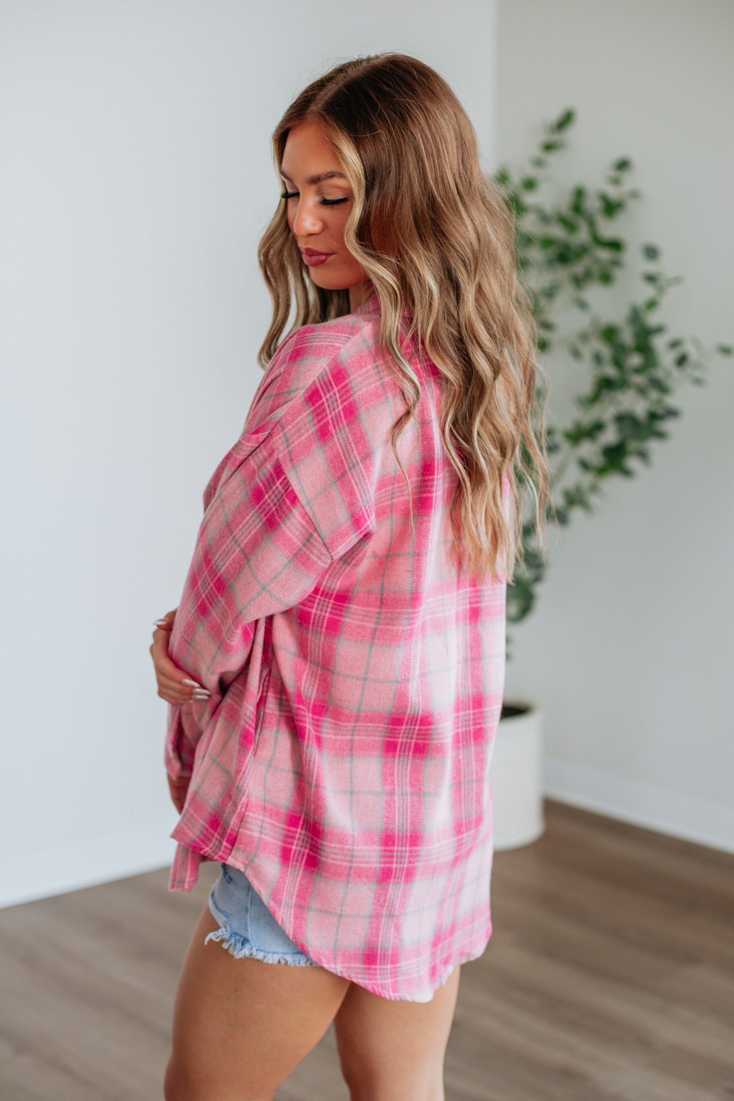 Gabriella Flannel Top